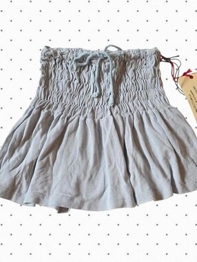 Da-nang Babydoll Tube Top With Bow